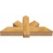 Ekena Millwork Kennewick Rough Sawn Timber Gable Bracket, Western Red Cedar, 48"W x 22"H x 6"D x 6"F, 11/12 Pitch GBW048X22X0606KEN00RWR - alternate 2